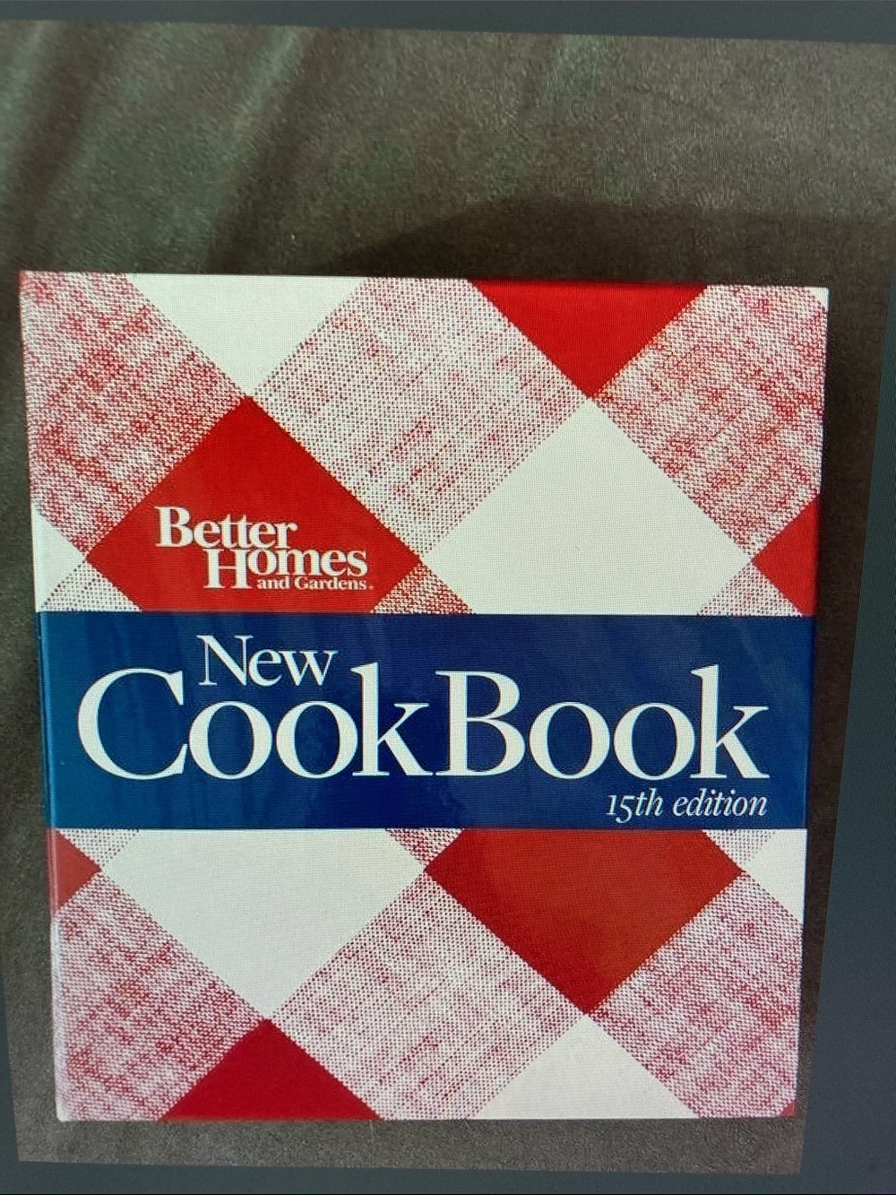 Better Homes and Gardens New CookBook — Red Plaid Edition